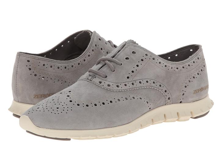 Cole Haan Zerogrand Wing Oxford (ironstone Suede) Women's Shoes