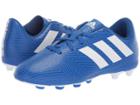 Adidas Kids Nemeziz 18.4 Fxg Soccer (little Kid/big Kid) (blue/white) Kids Shoes
