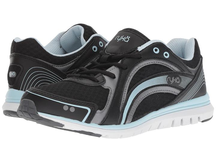 Ryka Aries Smw (black/grey/blue) Women's Shoes