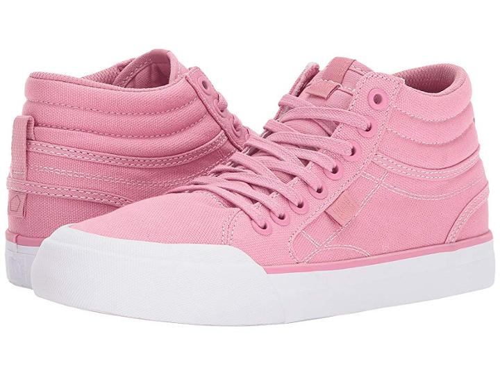 Dc Evan Hi Tx (pink) Women's Shoes