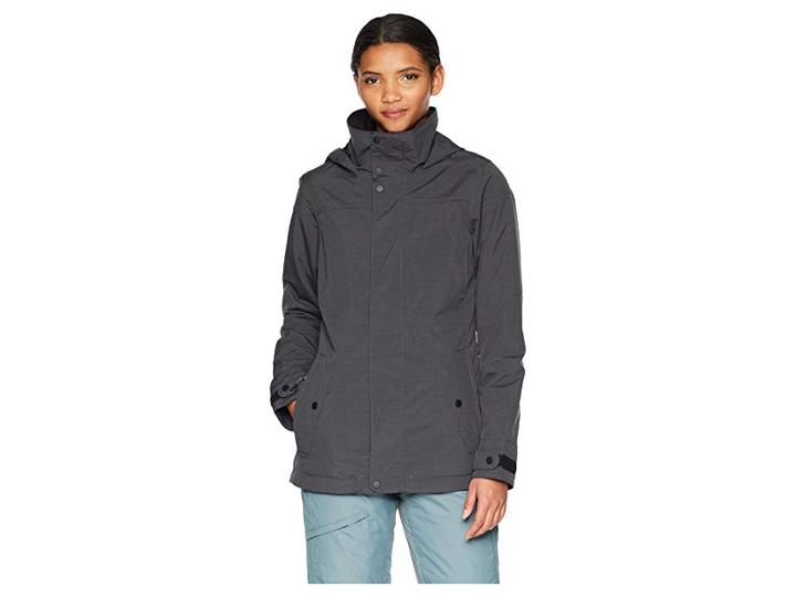Burton Jet Set Jacket (true Black Heather) Women's Coat