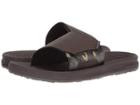 Quiksilver Travel Oasis Slide (brown/brown/brown) Men's Sandals