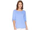 Fresh Produce Vintage Tie Sleeve Tee (periwinkle) Women's T Shirt