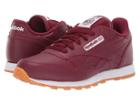 Reebok Kids Classic Leather Gum (big Kid) (merlot/white/gum) Kid's Shoes