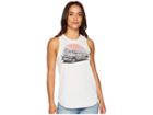 Rock And Roll Cowgirl Tank Top 49-6732 (white) Women's Sleeveless