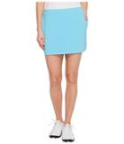 Puma Golf Solid Knit Skirt (blue Atoll) Women's Skirt