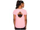 Under Armour Fly By Short Sleeve Tee (cape Coral/cape Coral/reflective) Women's T Shirt
