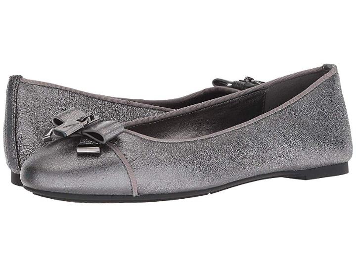 Michael Michael Kors Alice Ballet (anthracite) Women's Shoes