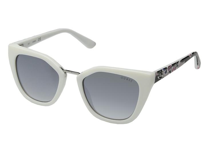 Guess Gu7541 (white/gradient Blue) Fashion Sunglasses