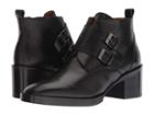 Clergerie Caius (black Leather Calf) Women's Boots