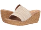 Sbicca Fairy (natural) Women's Wedge Shoes