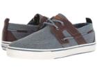 Tommy Bahama Stripes Asunder (navy/dark Brown) Men's Shoes