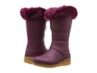 Joules Kids Downtown Tall Padded Winter Welly Boot (toddler/little Kid/big Kid) (damson) Girls Shoes
