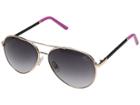 Betsey Johnson Bj472125 (black/pink) Fashion Sunglasses