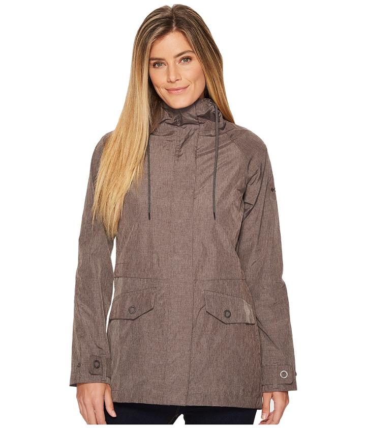 Columbia Laurelhurst Park Jacket (mineshaft Heather) Women's Coat
