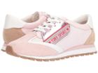Tory Sport Banner Trainer (cotton Pink/perfect Sand/snow White) Women's Shoes