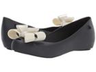 Melissa Shoes Ultragirl Sweet Xv (black/white Metal) Women's Shoes