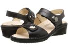 Finn Comfort Alanya (black) Women's Sandals