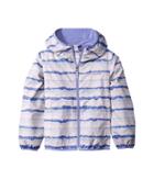 Columbia Kids Pixel Grabbertm Ii Wind Jacket (little Kids/big Kids) (clematis Blue Stripe/fairytale) Girl's Coat