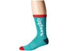 Travismathew Rudolph (green) Men's Crew Cut Socks Shoes