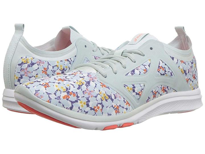 Asics Gel-fit Yui 2 Se (sprout Green/flash Coral/white) Women's Cross Training Shoes
