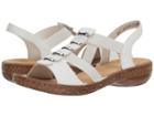 Rieker 62850 Regina 50 (weiss) Women's Shoes