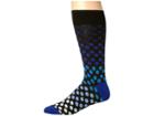 Paul Smith Wopex Polka Socks (blue Multi) Men's No Show Socks Shoes