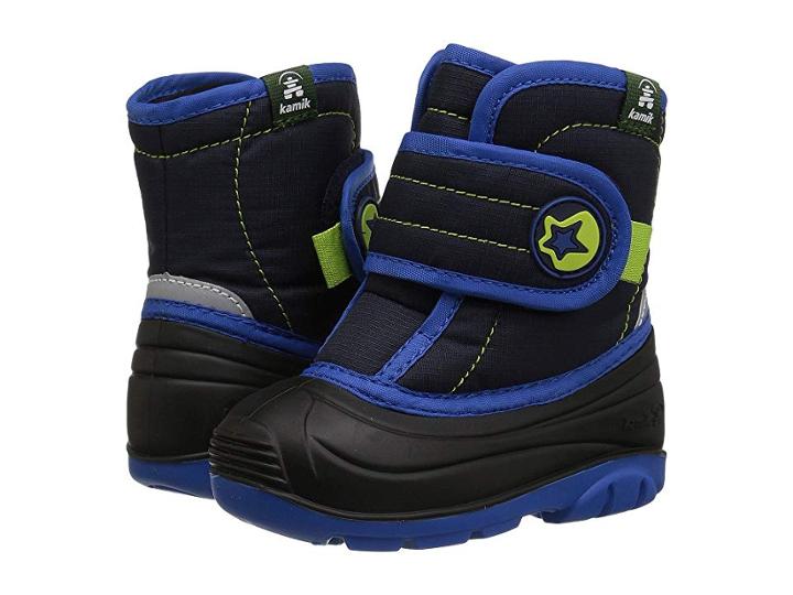 Kamik Kids Snugglebug (toddler) (navy) Boys Shoes