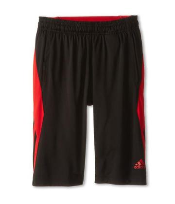 Adidas Kids Ultimate Swat Short (big Kids) (black/light Scarlet) Boy's Shorts
