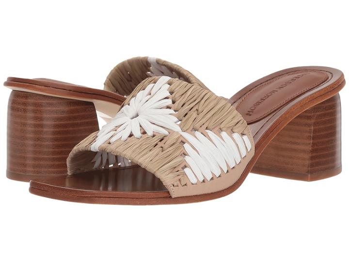 Sigerson Morrison Marnin (nude/white Raffia) Women's Shoes