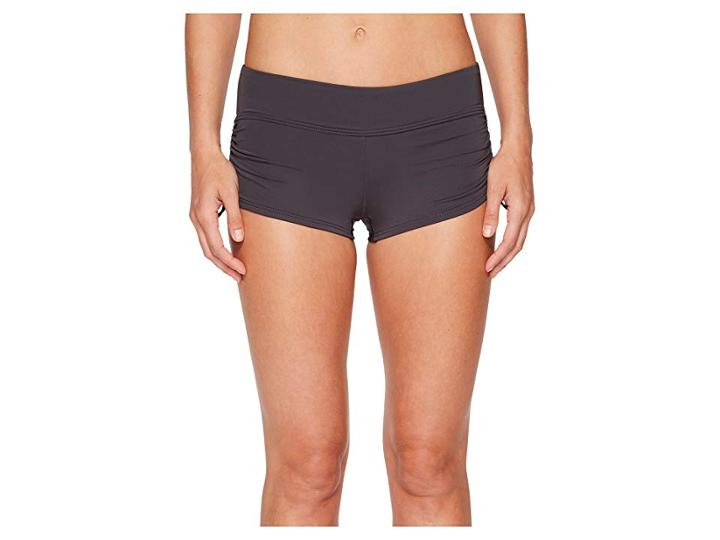 Tyr Solid Della Boyshorts (grey) Women's Swimwear