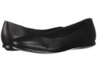 Ecco Touch Ballerina 2.0 (black Cow Leather) Women's Flat Shoes