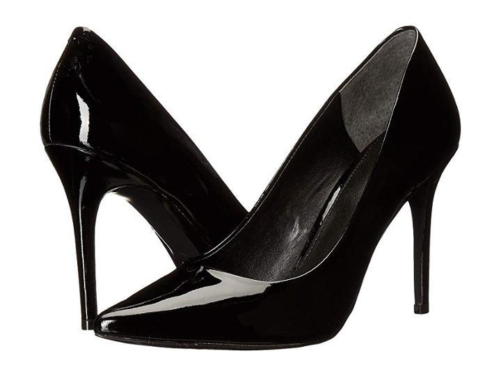 Michael Michael Kors Claire Pump (black Patent) Women's Shoes
