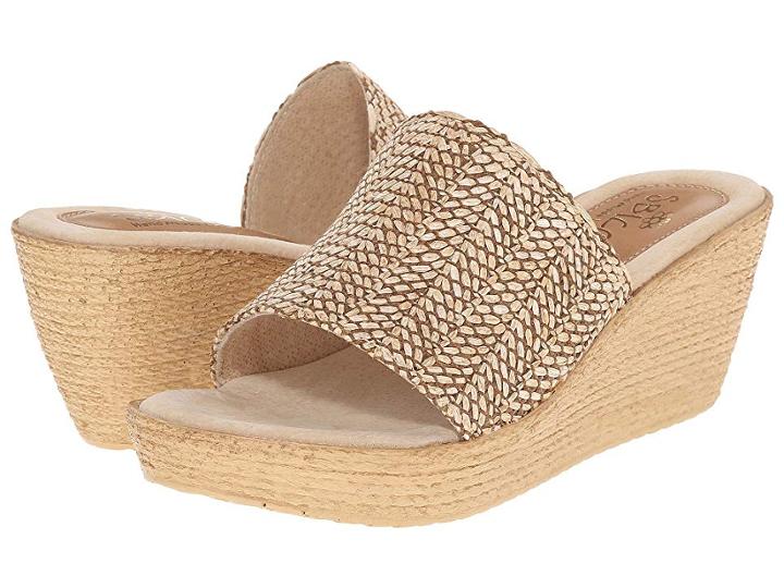 Sbicca Fiorella (natural) Women's Wedge Shoes