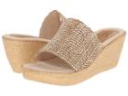Sbicca Fiorella (natural) Women's Wedge Shoes