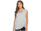 Lysse Cora Tee (heather Gray) Women's Short Sleeve Pullover