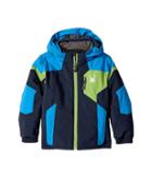 Spyder Kids Mini Chambers Jacket (toddler/little Kids/big Kids) (frontier/french Blue/fresh) Boy's Coat