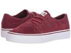 Dc Kids Trase (little Kid/big Kid) (burgundy) Girls Shoes