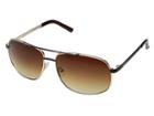 Kenneth Cole Reaction Kc1276 (gold/gradient Brown) Fashion Sunglasses