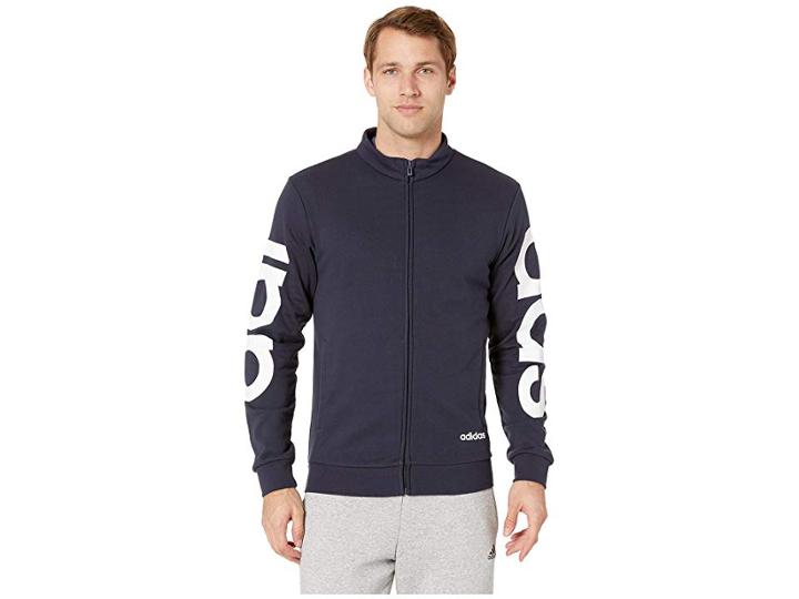 Adidas Essentials Branded Track Top (legend Ink/white) Men's Coat