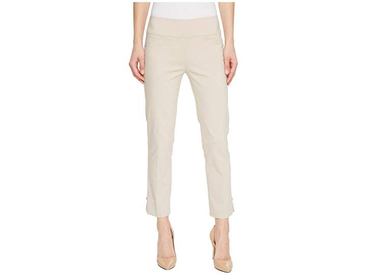 Elliott Lauren Pull-on Crop Pants With Side Slit Rivet Detail (chino) Women's Casual Pants