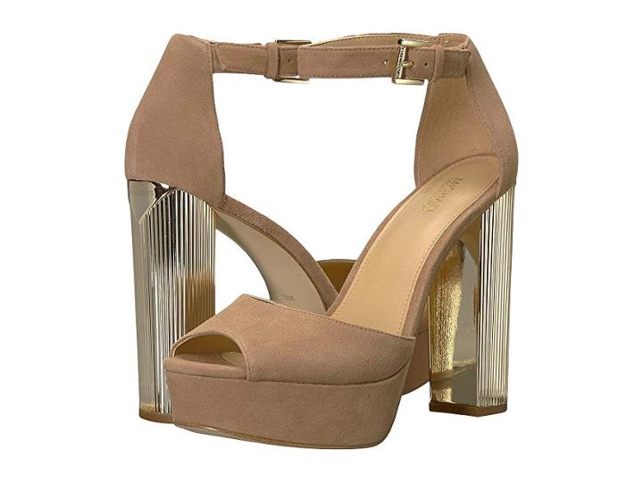 Michael Michael Kors Paloma Platform (dark Khaki) Women's Shoes