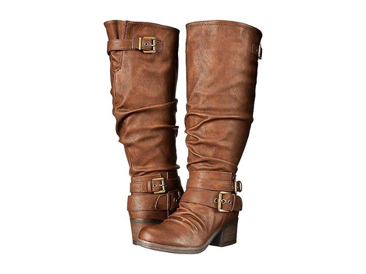 Carlos By Carlos Santana Claudia Wide Shaft (brown) Women's Boots
