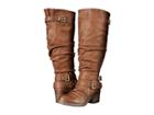 Carlos By Carlos Santana Claudia Wide Shaft (brown) Women's Boots