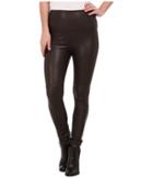 Lysse Vegan Leather Leggings (espresso) Women's Casual Pants