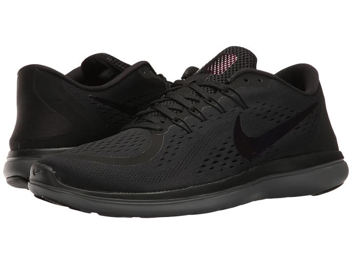 Nike Flex Rn 2017 Bts (black/dark Grey/dark Red) Men's Shoes