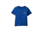 Tommy Hilfiger Kids Matt Tee (toddler/little Kids) (monaco Blue) Boy's T Shirt
