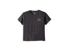 Vissla Kids Rodeo Short Sleeve (big Kids) (black Heather) Boy's Clothing