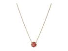 Kendra Scott Annaliese Necklace (gold/pink Unbanded Rhodonite) Necklace