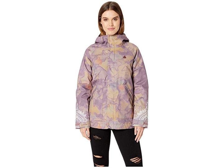 Burton Eastfall Jacket (quartz Camo) Women's Coat